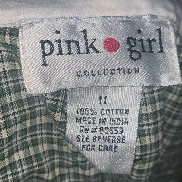 Vintage y2k Deadstock plaid shorts - Picture 2 of 4